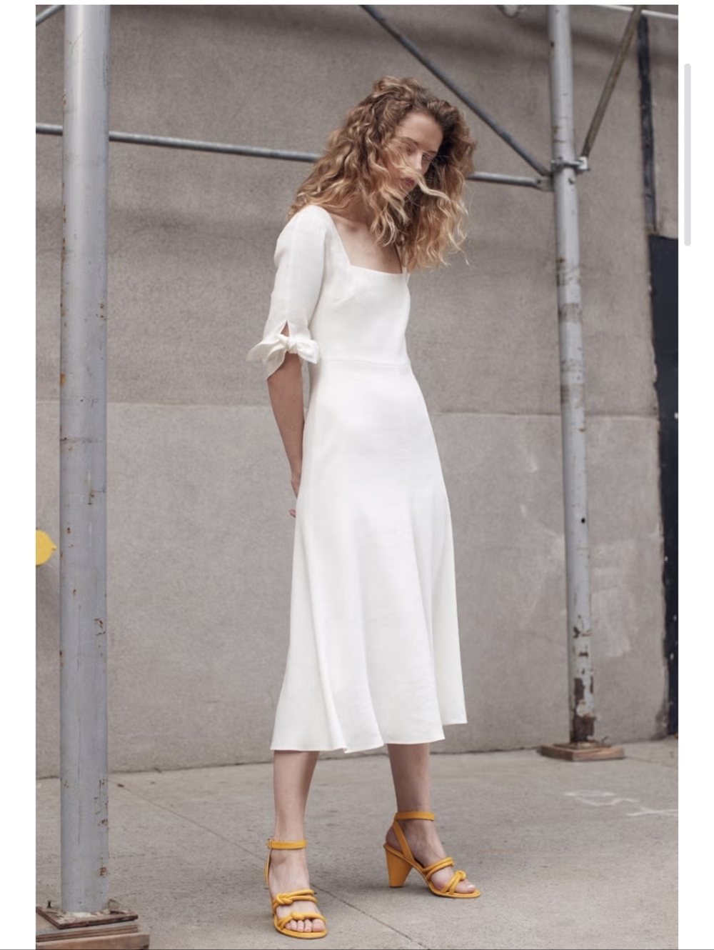 Tailored By Rebecca Taylor Linen Blend Dress Sz.00 NWT